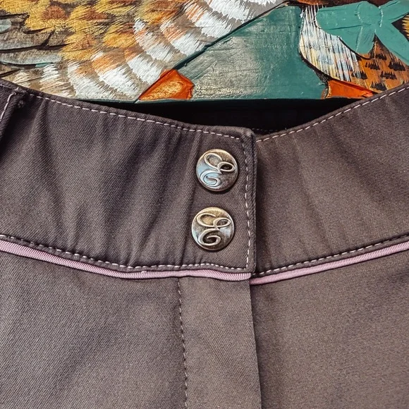 Elation Platinum Riding Breeches Deep Grey/Purple Size 34R - Picture 6 of 8